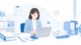 税理士へ相談する前に総務経理が整理すること。数字と事実を分けて聞くの内容を示すアイキャッチ