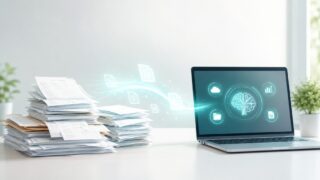 紙の請求書・納品書が多い会社でAI活用を始める。データ化の前に考える実務の順番の内容を示すアイキャッチ