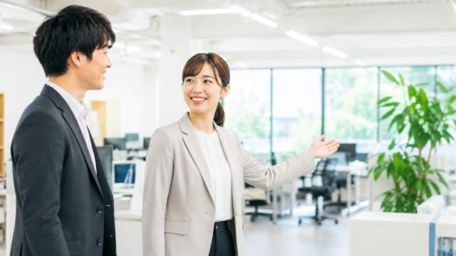 採用が売り手市場になった中小企業で、会社見学を入口にする理由の内容を示すアイキャッチ