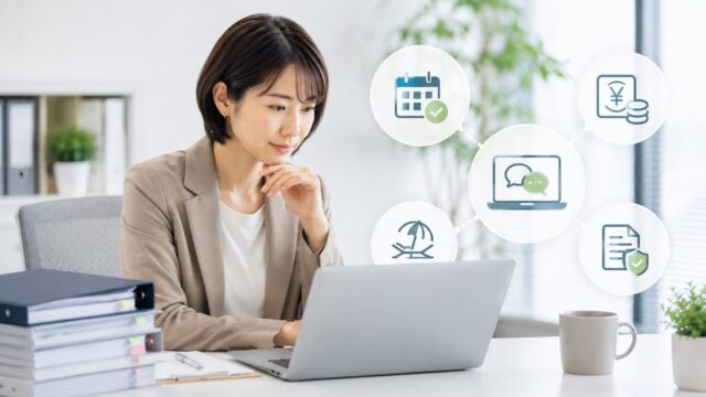 就業規則をGemini Notebookで社内FAQ化する一人総務のアイキャッチ