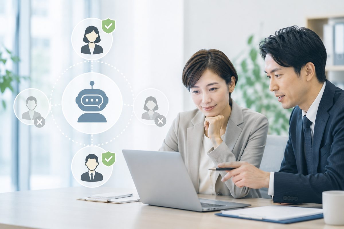 AIエージェントを全社員ではなく限定運用する全体像