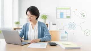 仕入先リベート計算をExcelとAIで確認する一人総務の実務イメージ